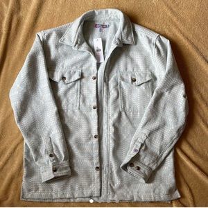 Mens Urban Outfitters light jacket button down Mint color Size M